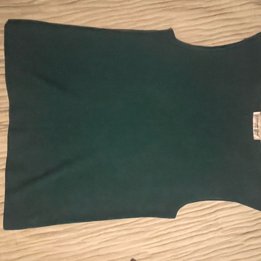Coldwater Creek Teal Sleeveless Tank Top